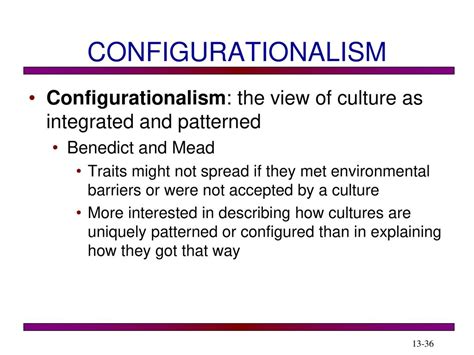 configurationalism|Configurationalism .